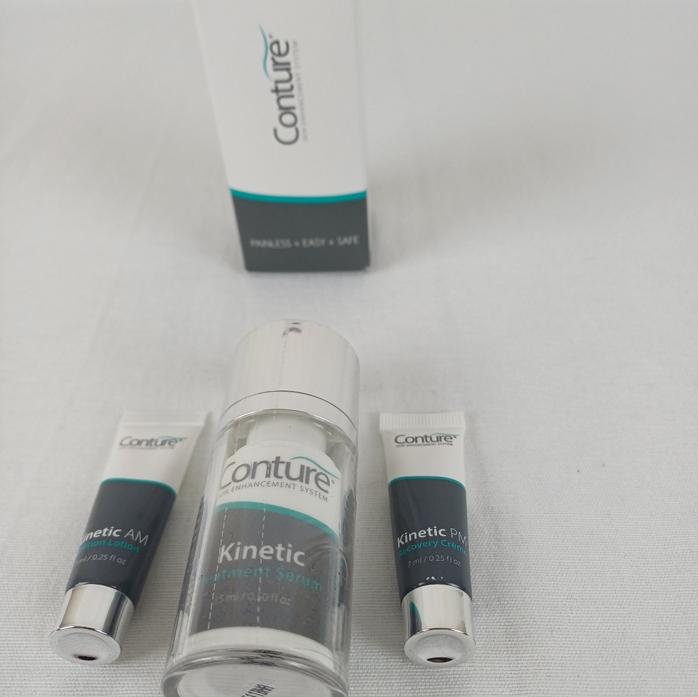 Conture Kinetic Face Skin Treatment Serum .5 oz Stimulate Tone Sealed Box